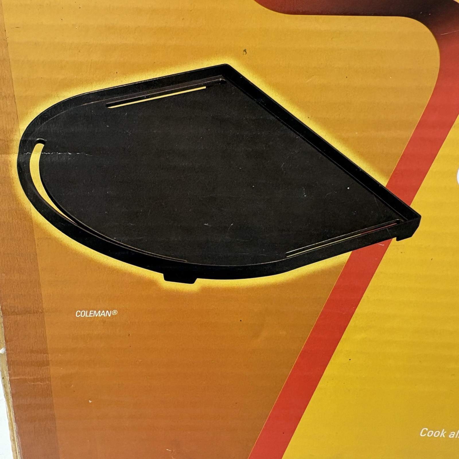 COLEMAN RoadTrip SwapTop Stove CAST IRON GRIDDLE Roadtrip Grill NEW OPEN BOX