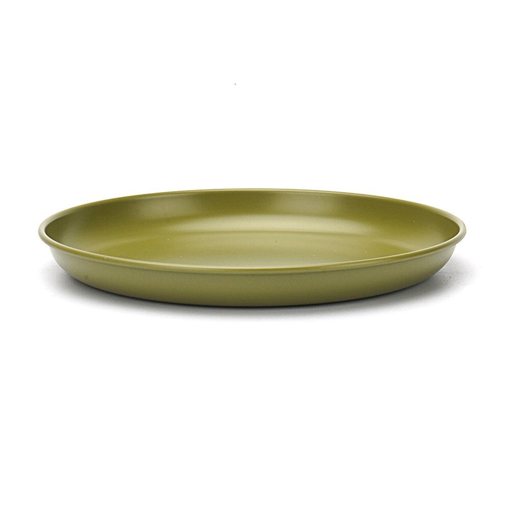 NonStick Stainless Steel Camping Pan for Outdoor Cookware and Picnic Dish