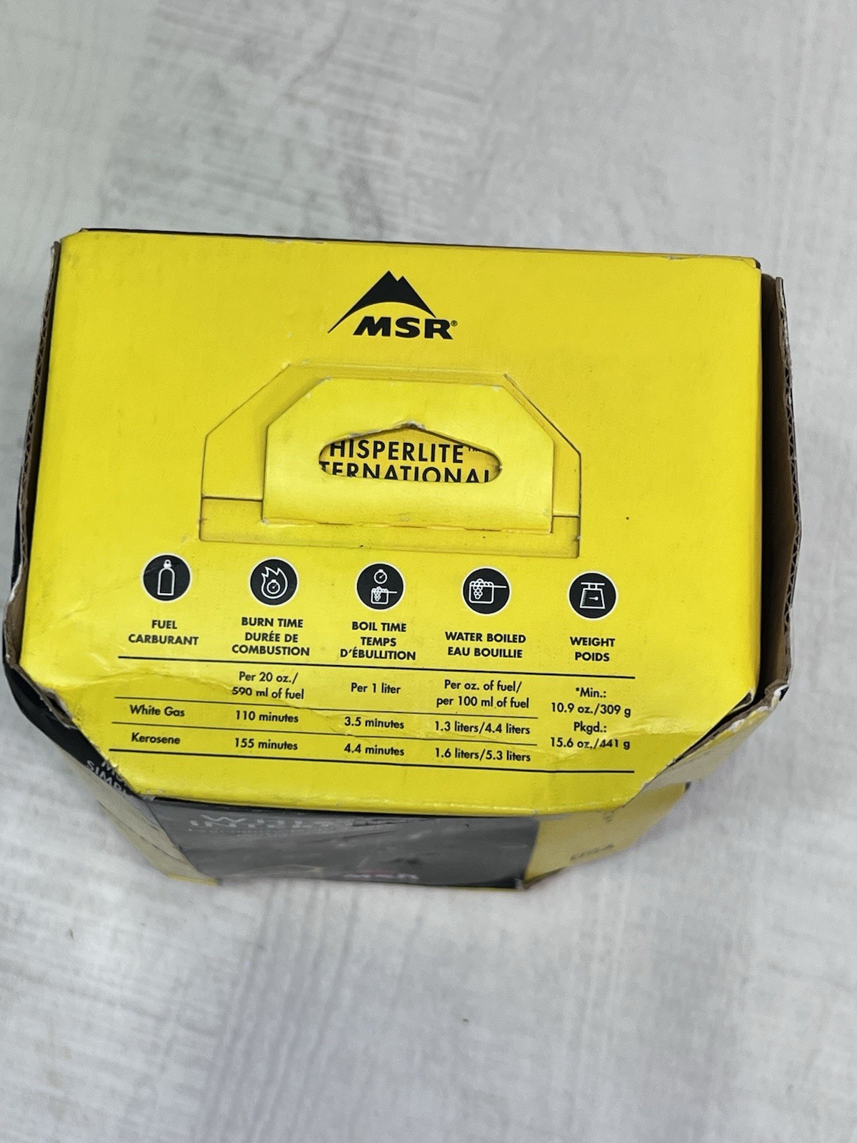 MSR Whisperlite International Multi-Fuel Backpacking Camping Stove Ultralight