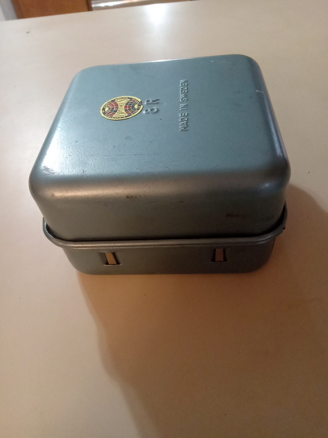 Vintage Optimus Single Burner Backpacking Camp Stove 8R Made In Sweden