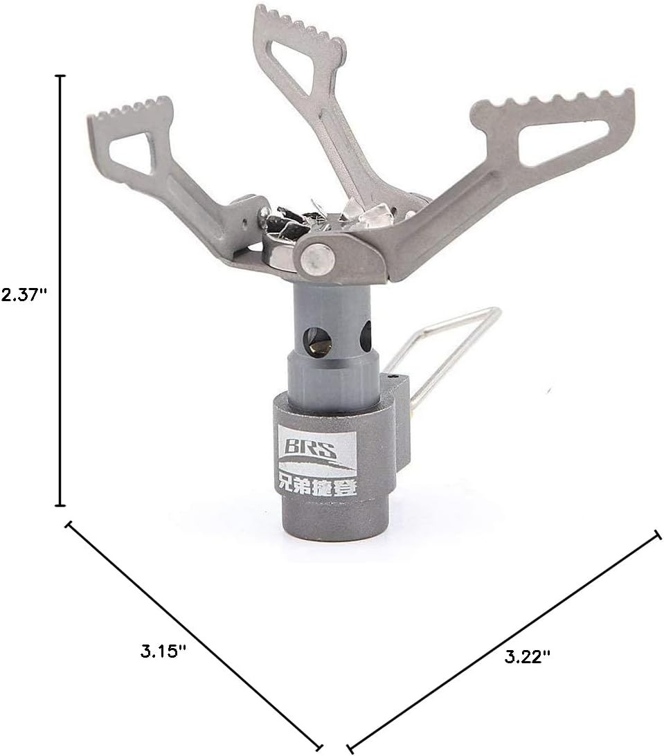 B R Stove BRS 3000T Stove Titanium Ultralight Backpacking Stove Portable Propane