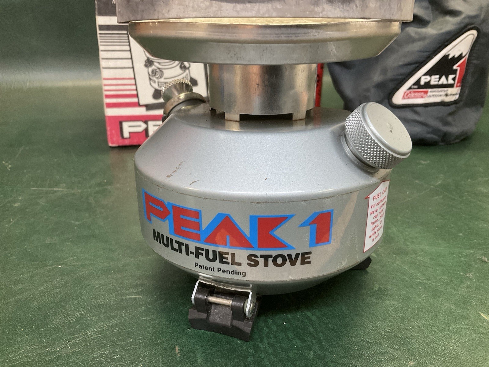 Coleman Peak 1 Multi Fuel Gas 550-499 Backpack Camp Stove w/ Accessories