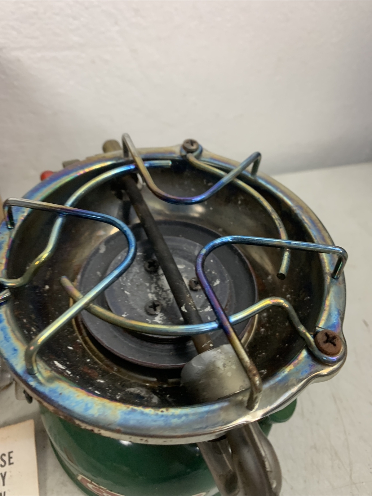 VINTAGE COLEMAN SPORTSTER SINGLE BURNER CAMPING COOKING STOVE MODEL 502-700 1984