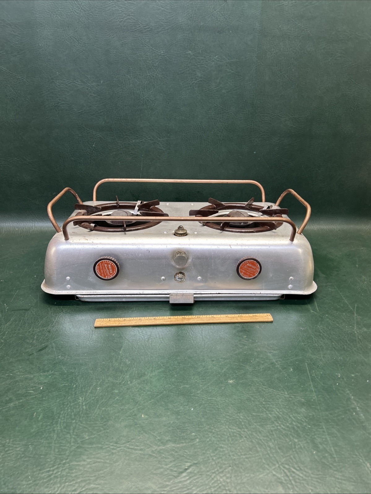 Homestrand Mariner Alcohol Stove Model 205-32A – Dual Burner – Unested
