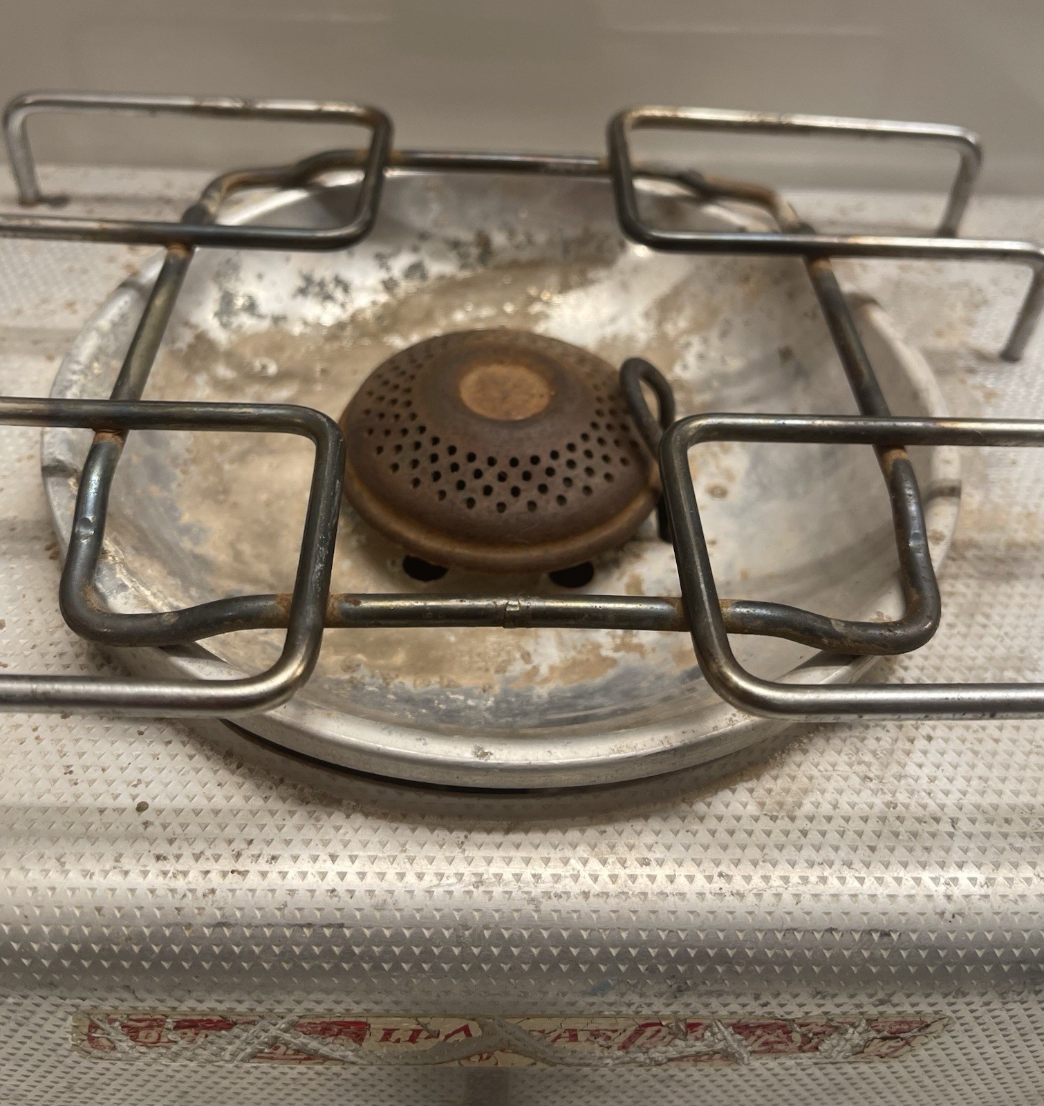 Vintage Çoleman Picnic Camp Stove LP Gas Single Burner #5404 – Aluminum