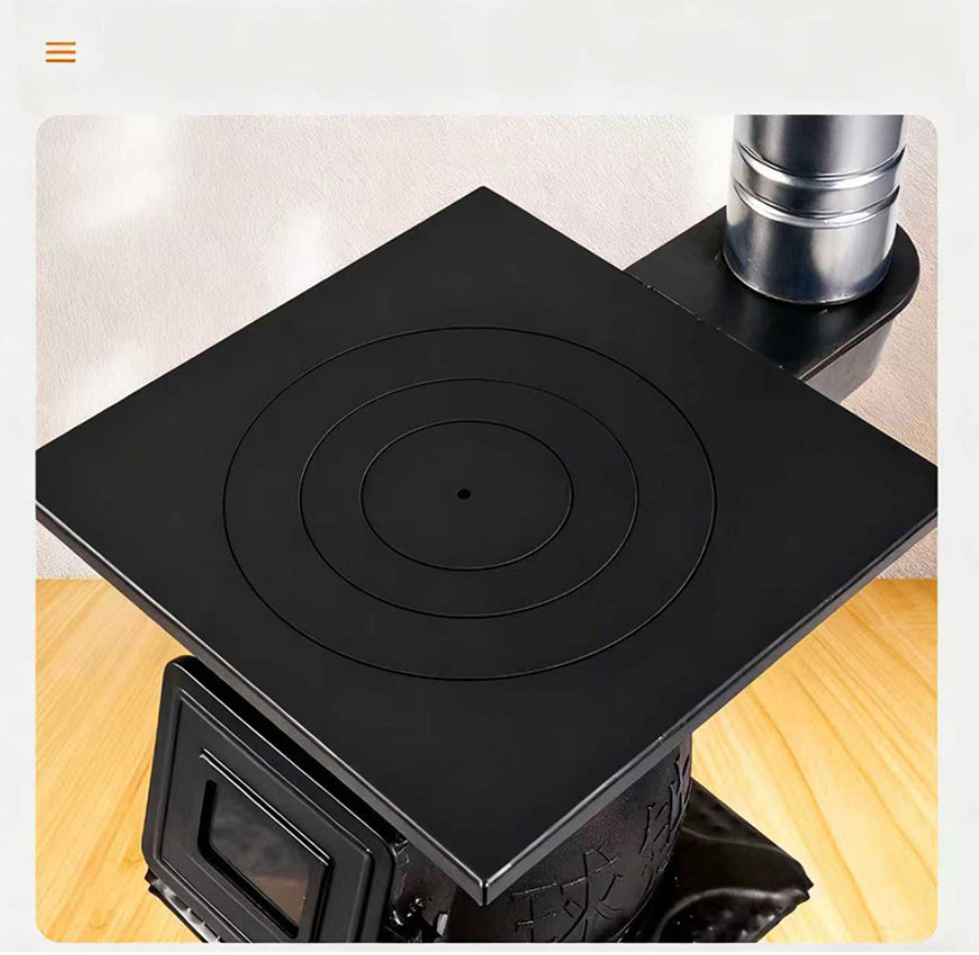 Portable Wood Burning Stove Hot Tent Stove for Outdoor Camping & Heating