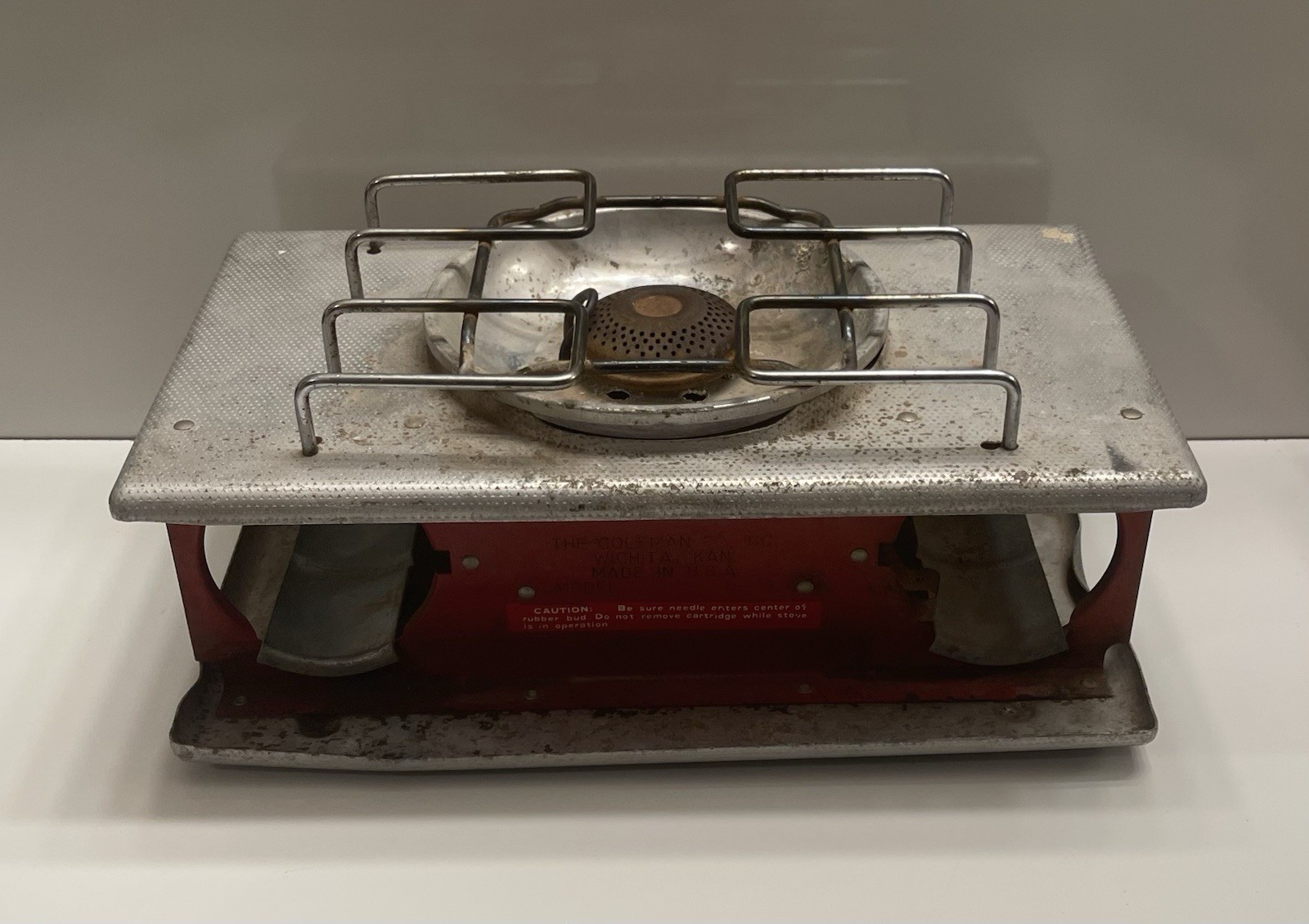 Vintage Çoleman Picnic Camp Stove LP Gas Single Burner #5404 – Aluminum