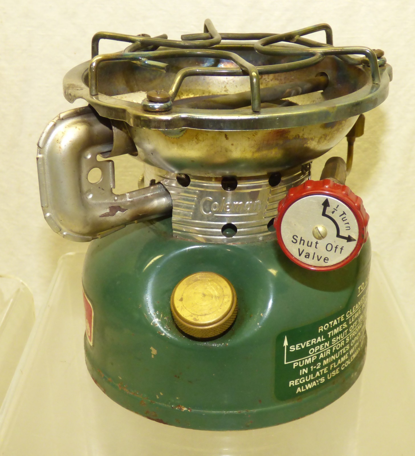 COLEMAN Sportster Single Burner Camping Stove 502-700 w/ Box Vintage 1968 WORKS