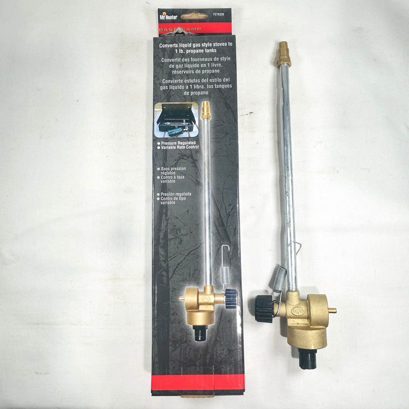 Mr. Heater Propane Converter for Coleman 2 & 3 Burner White Gas Stoves
