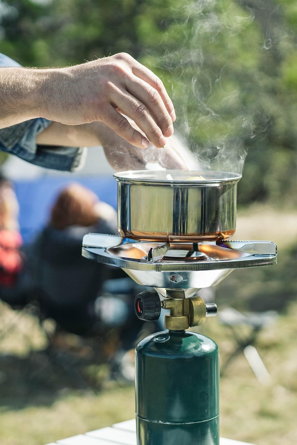 Lightweight Outdoor Camping Propane Stove – 10,000 BTU with DuraBase Sturdiness
