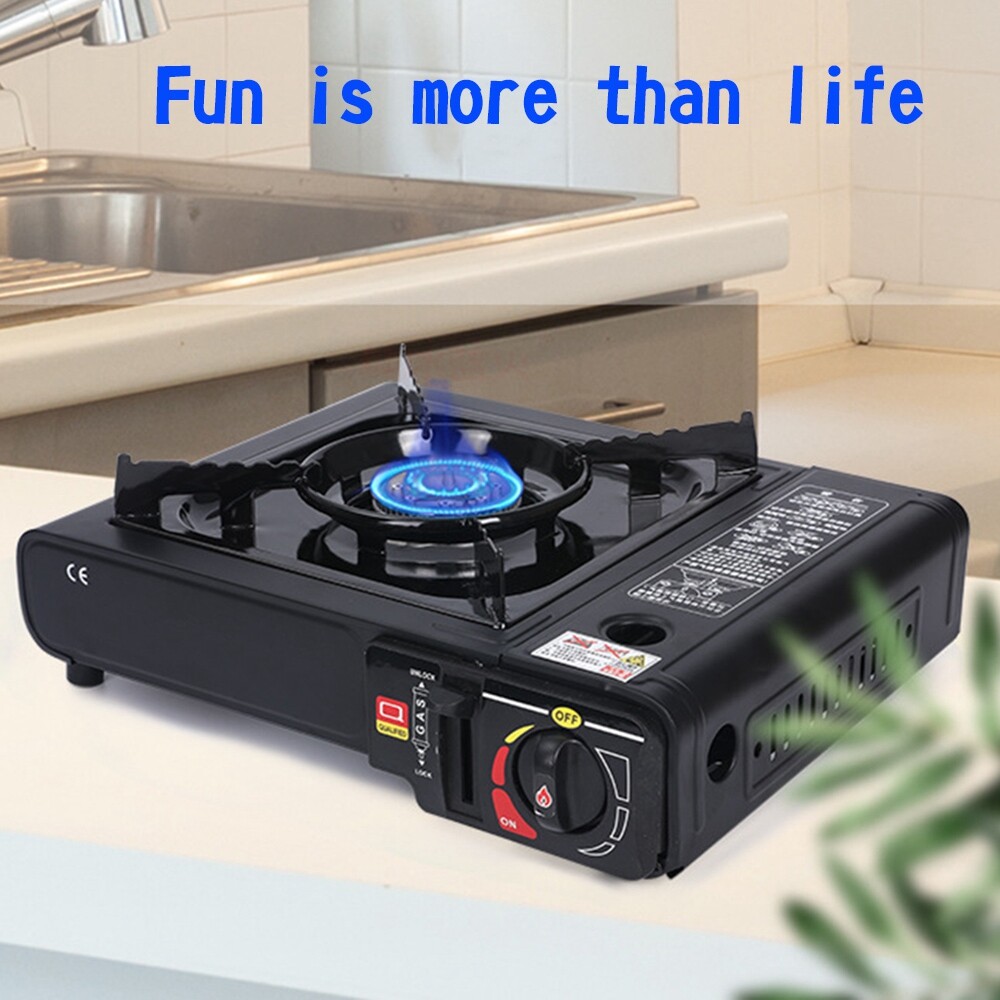 Butane/liquefied gas tank Dual purpose Burner Gas Camping Stove Tabletop Stove U