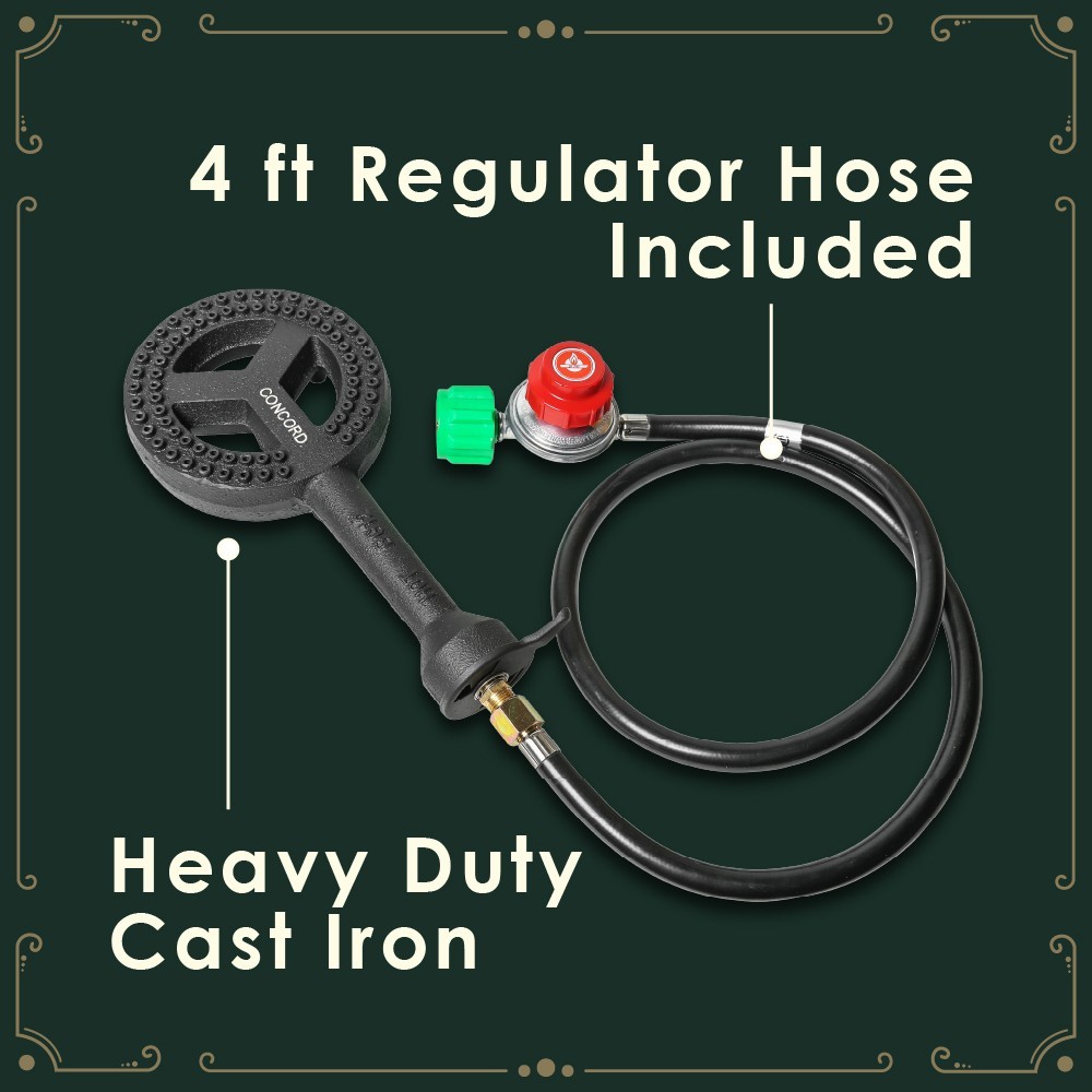 CONCORD 6″ High Pressure Banjo Jr Burner Head