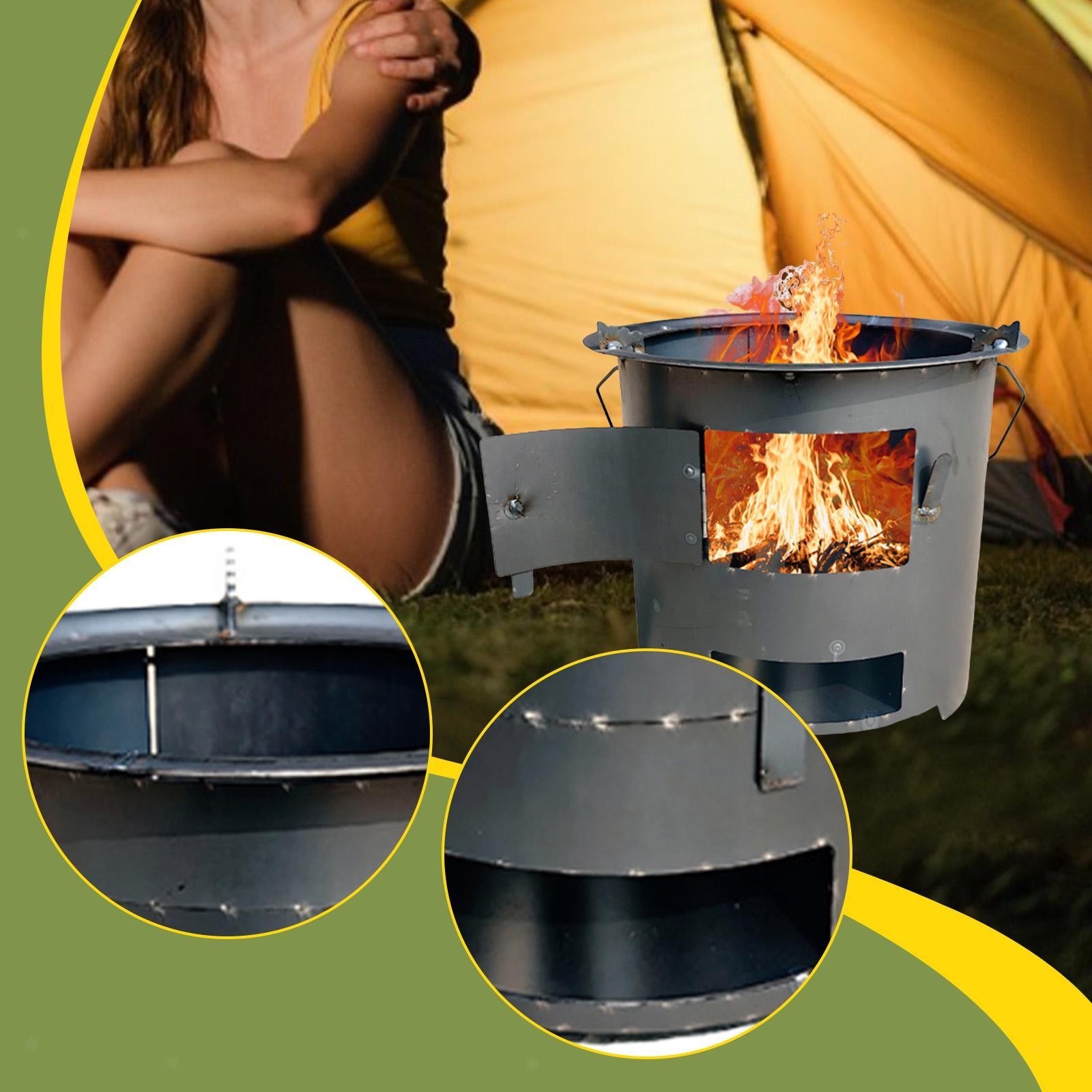 Wood Furnace Outdoor High Temperature Resistant Outdoor