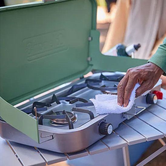 Coleman Cascade 3-in-1 Camp Stove Portable Propane Camping Grill [ Authentic ]