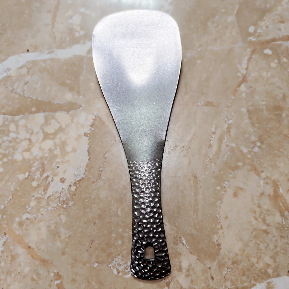 Titanium Kitchen Spoon 65g for Rice Serving Stirring Camping 7×19.5×2.5cm