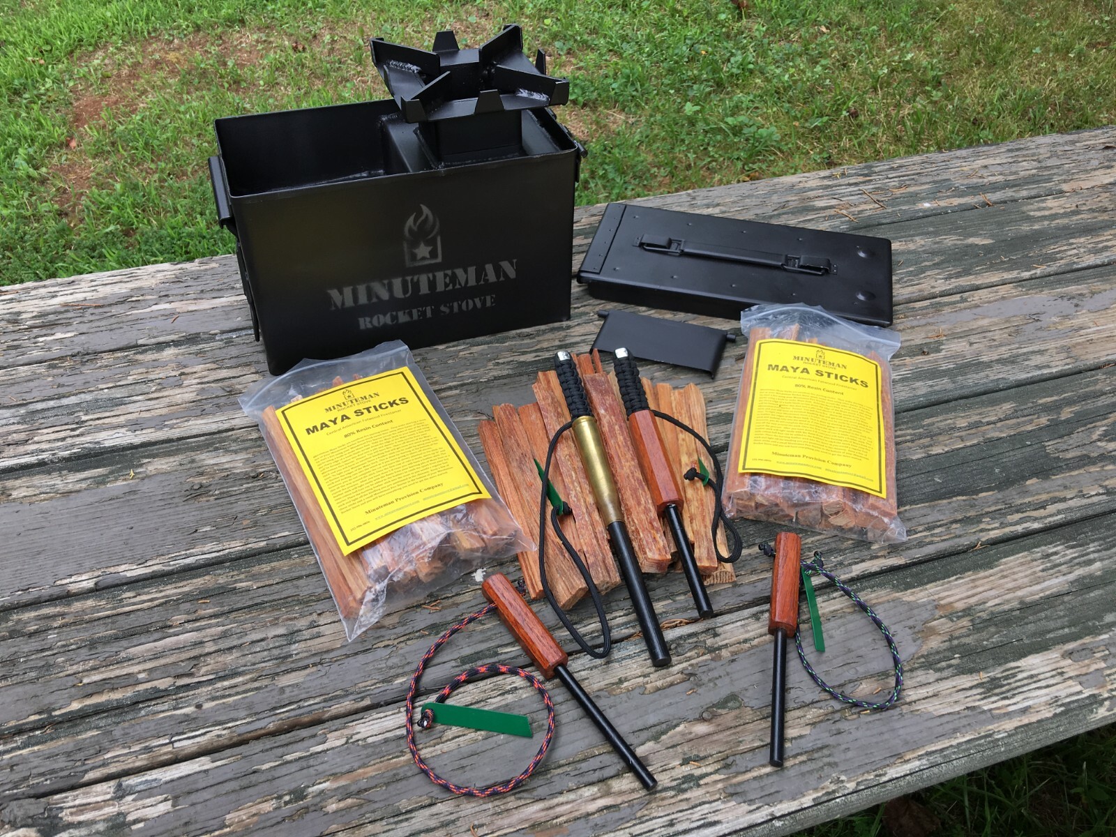 Minuteman Deluxe Stove / Firemakers Kit (Save $45)