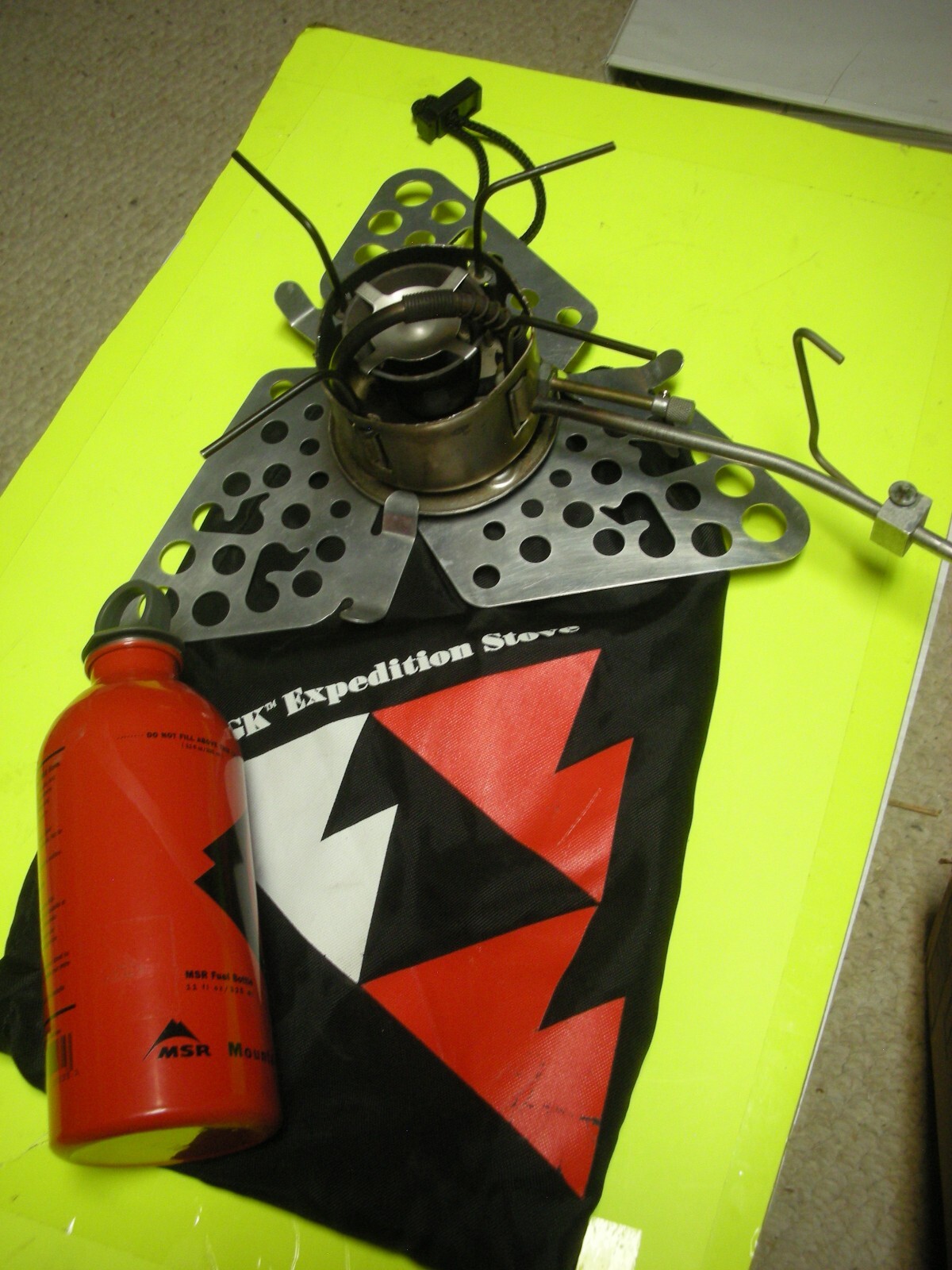Working MSR XGK II Multi-Fuel Camping Stove (c. 1982)
