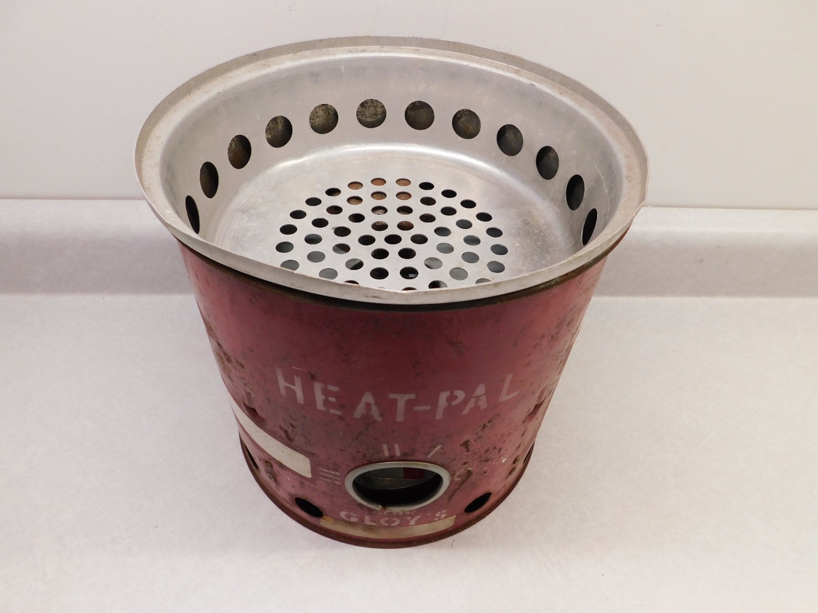 Vintage Gloy’s Heat-Pal Camp Stove Heater Cooker
