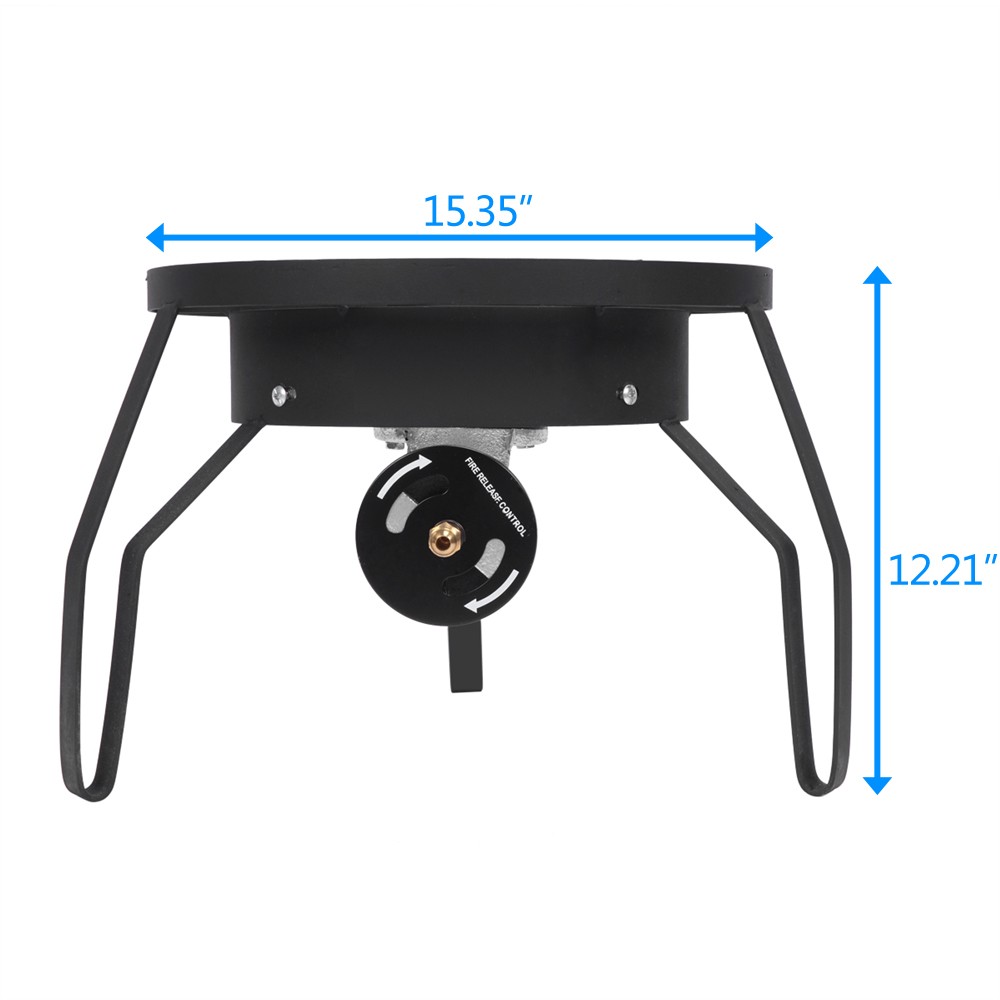 200,000 BTU Outdoor Stove Propane Burner Cooking Gas Portable Cooker BBQ Grill