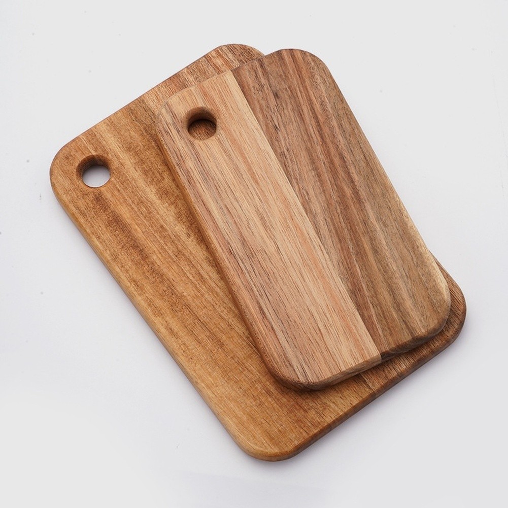 Classic Wooden Chopping Board for Kitchen Food Prep For Camping Picnic Use