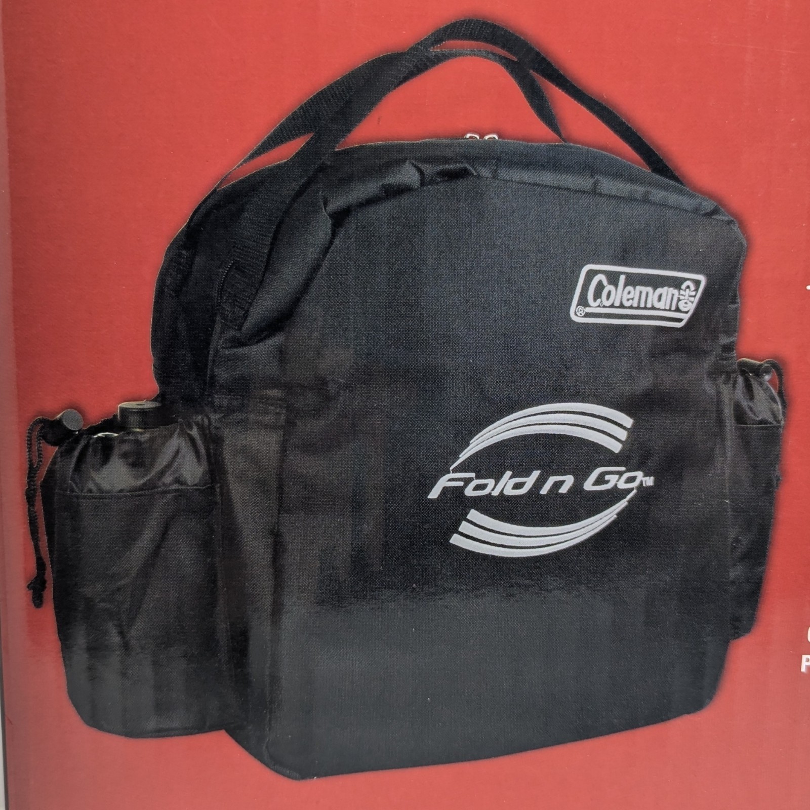 Coleman Fold N Go Grill Carrying Storage Case Black Portable Camping BBQ Accy