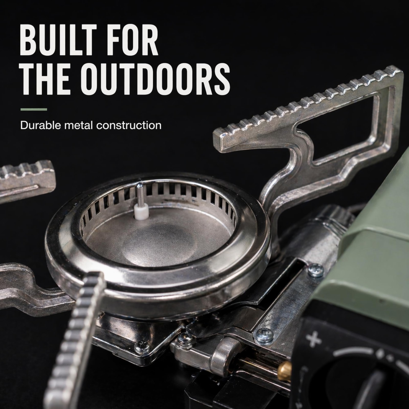 Portable Butane Gas Stove for Camping, Outdoor, and Indoor Cooking, Compact L…