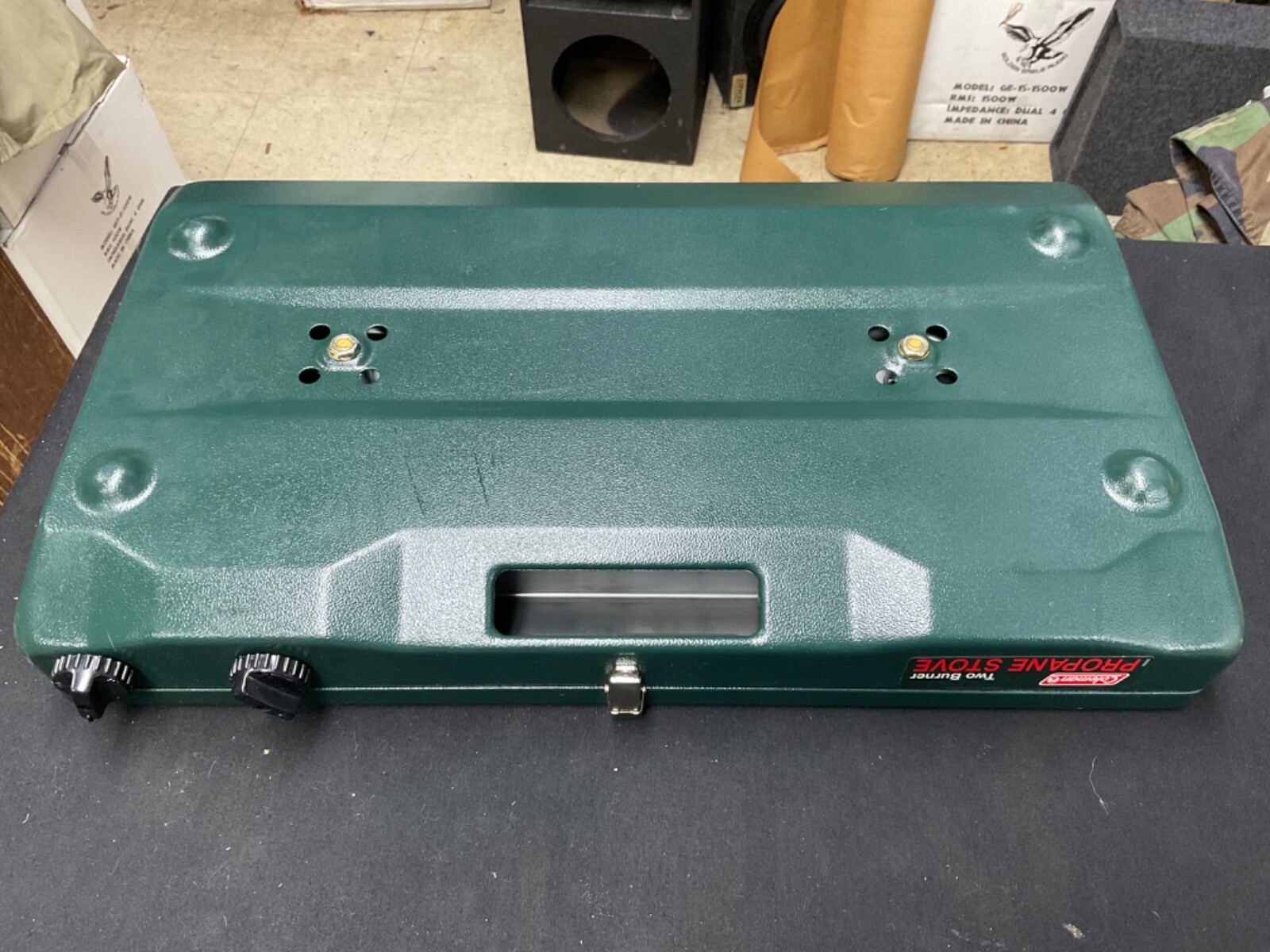 COLEMAN MODEL 5430E SERIES 2-BURNER PROPANE STOVE