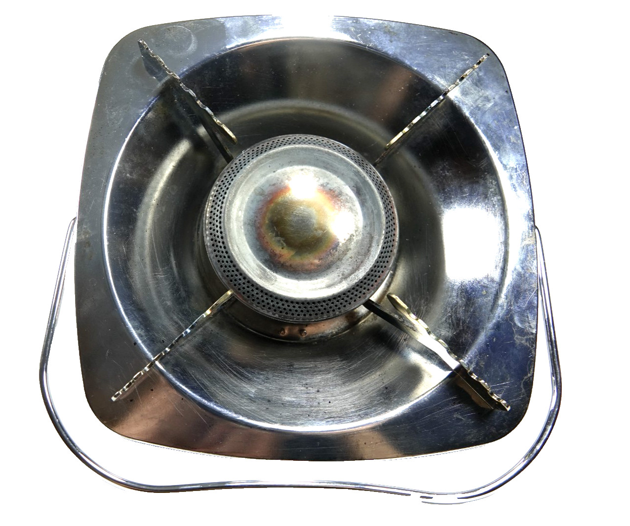 Outbound One Burner Portable Propane Stove Camping w/ Folding Stand & Carry Bag