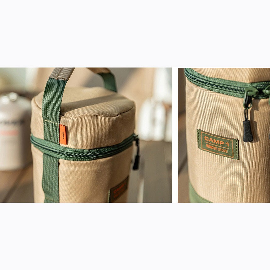 Kovea CAMP1 Khaki Limited Edition Portable Outdoor Stove with Pouch Iso-Butane