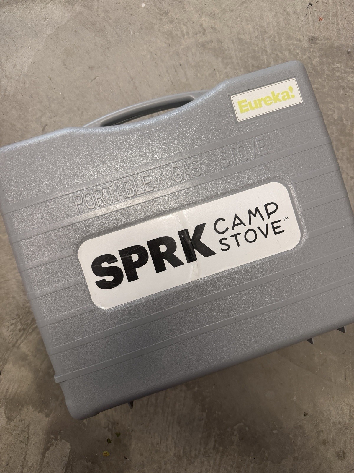 EUREKA! Sprk Camp Grill Portable Butane Camping Outdoor Stove w/ Case EUC