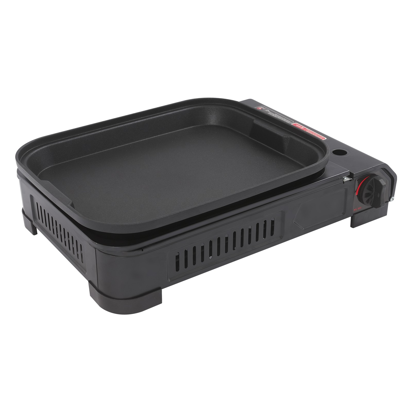 Butane Stove with Grill Pan Portable Camping Gas Stove Gas Grill Stove 2.1KW