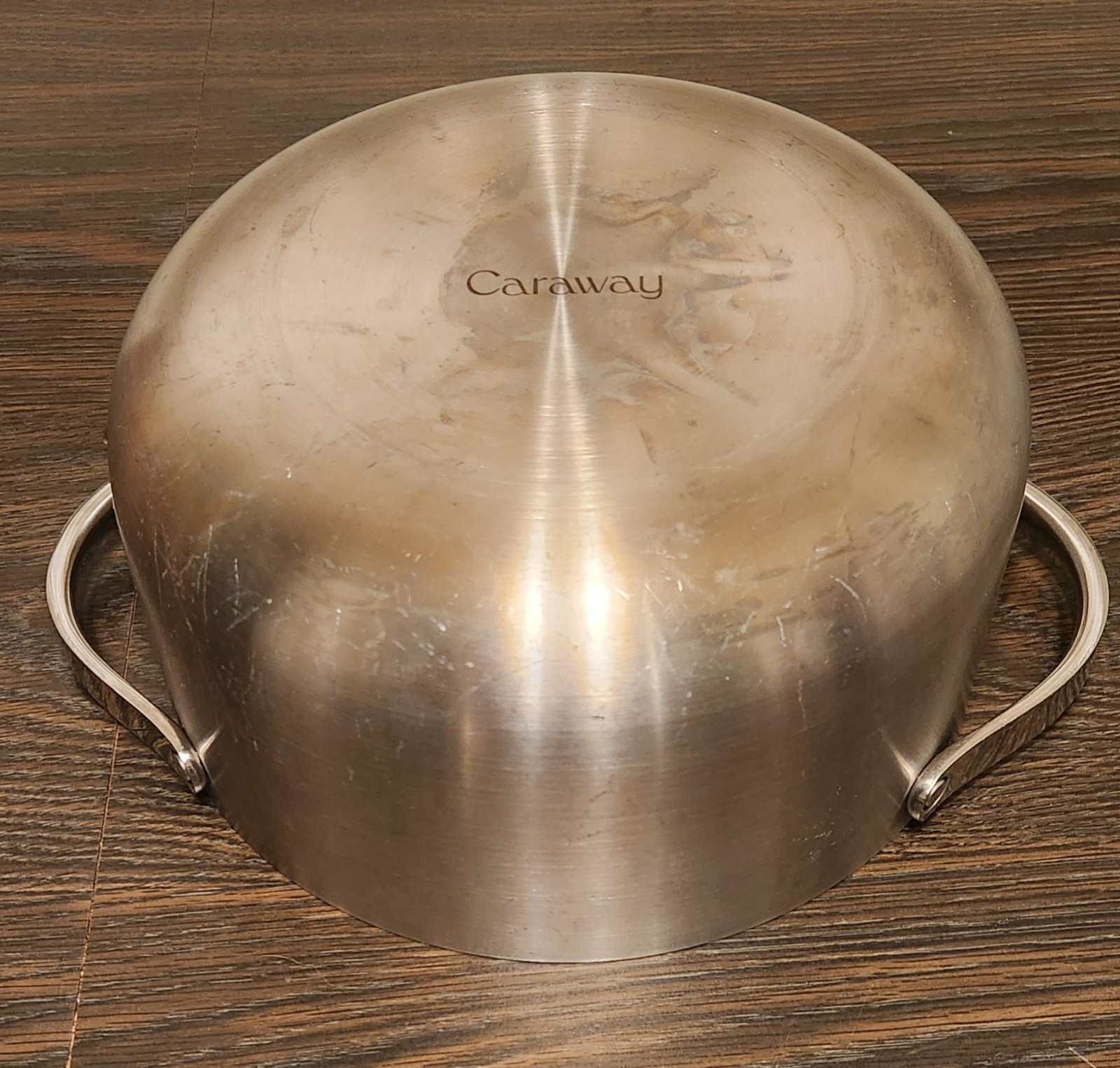 Caraway Stainless Steel Dutch Oven (6.5 Qt) 5-Ply Stainless Steel – Oven Safe