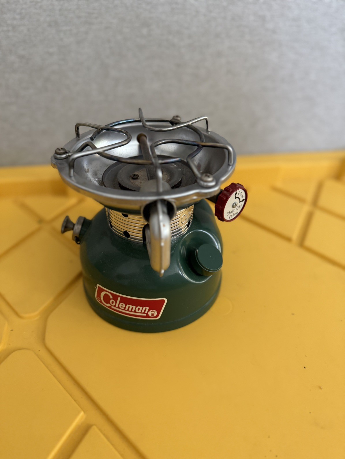 Vintage 1969 Coleman Sportster Single Burner Camp Stove 502-700 Box