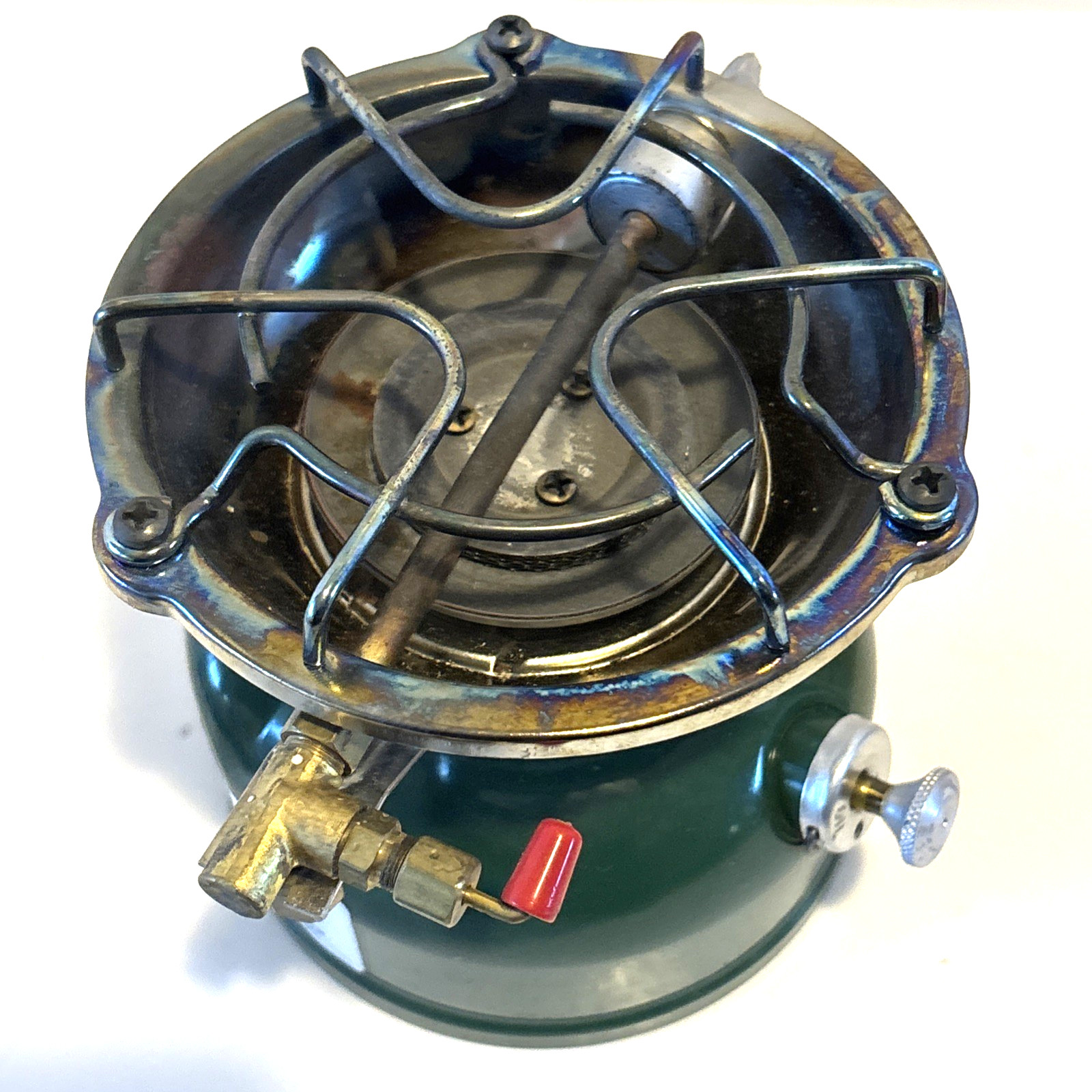 Vintage Coleman 502-700 Sportster Camping Stove w/ Box & Manual Green Made USA