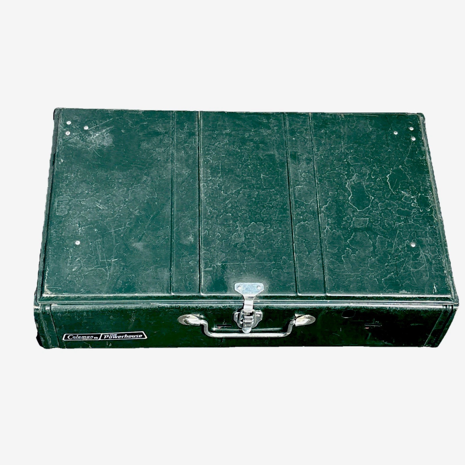 Vintage Coleman 413H Powerhouse Dual 2 Burner Gas Camp Stove 03-1985