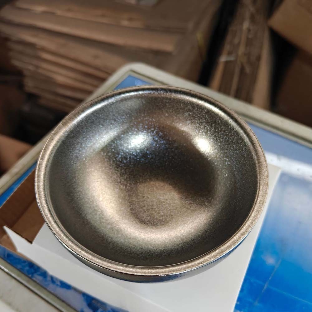 15.4cm Titanium Spoon – Pure Metal Oxidation Resistant Soup Dessert Spoon