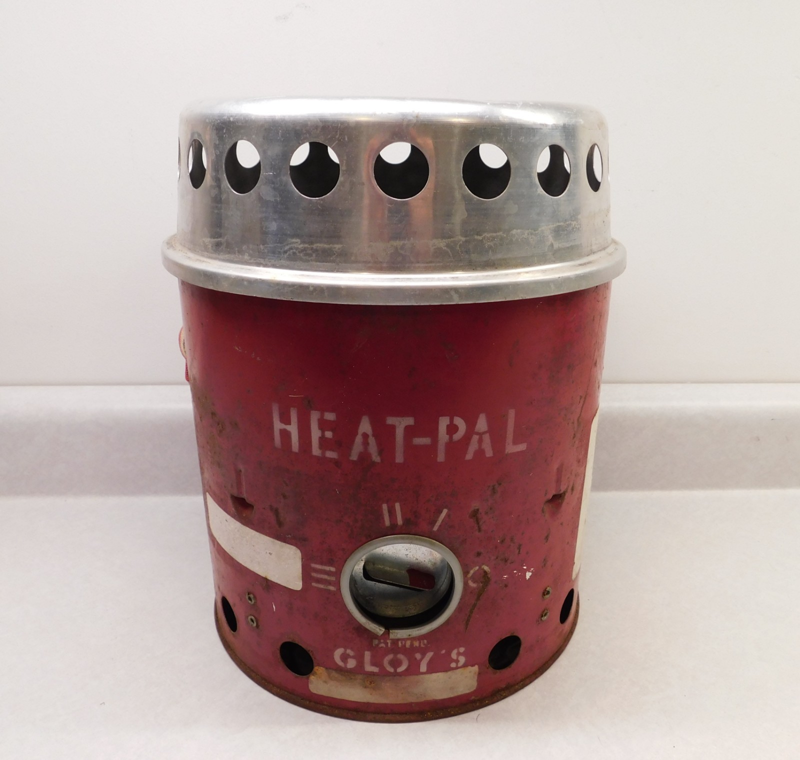 Vintage Gloy’s Heat-Pal Camp Stove Heater Cooker
