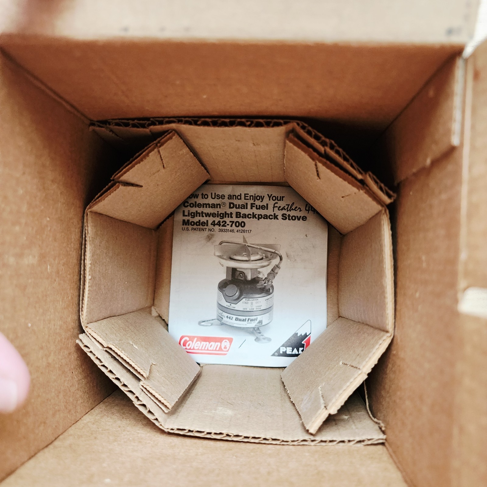 COLEMAN Peak 1 Feather 442 Dual Fuel Camp Stove, Open Box *Read Full Description