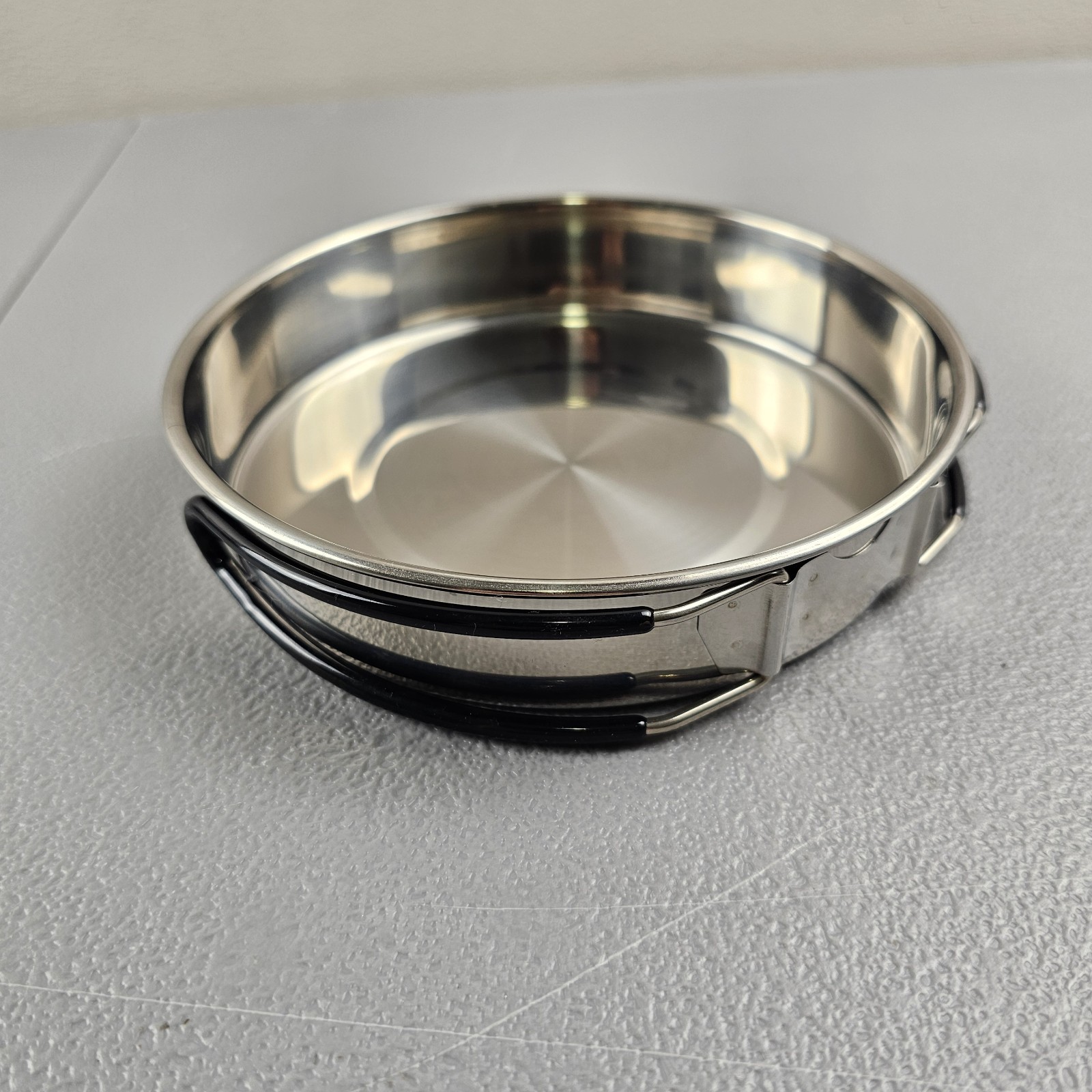 Outdoor Camping Cookware Stainless Steel Cooking Picnic Bowl Pot Pan (S4)