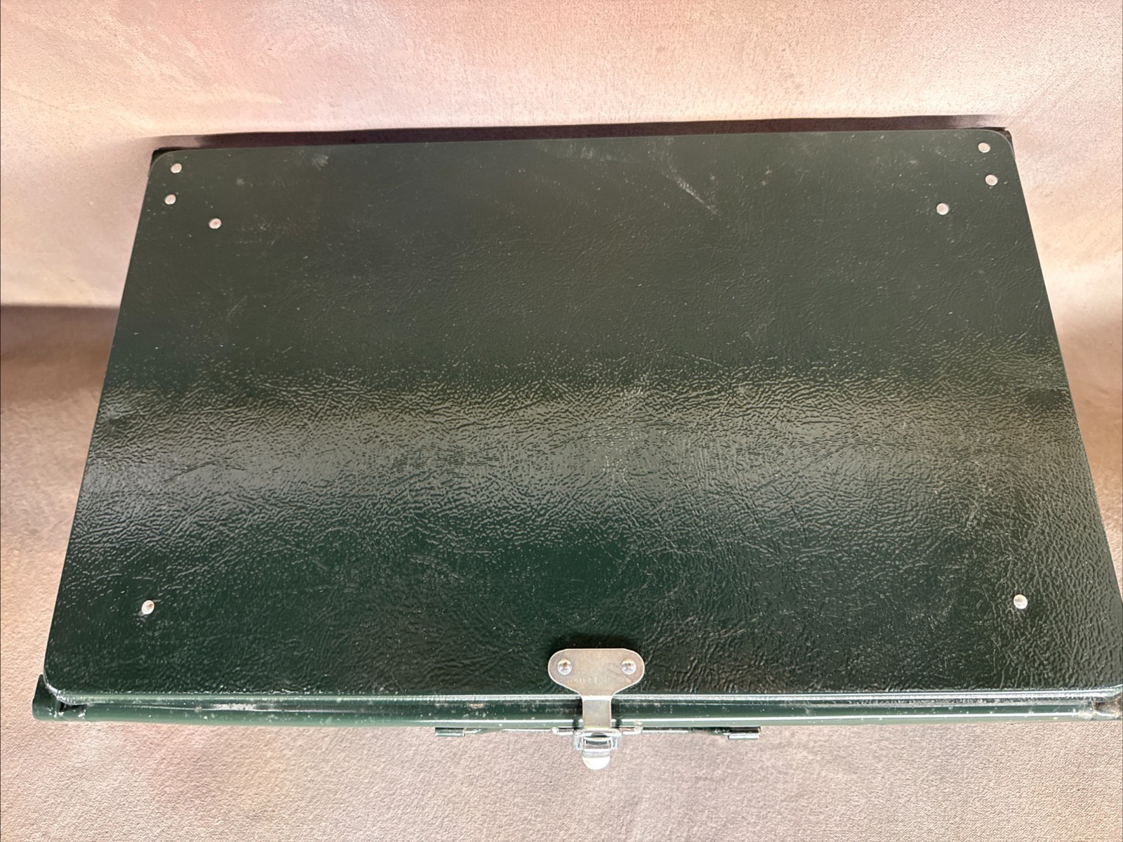Coleman 425F499 Dual Fuel Camp Stove 2 Burner Camping Hunting Green Vintage
