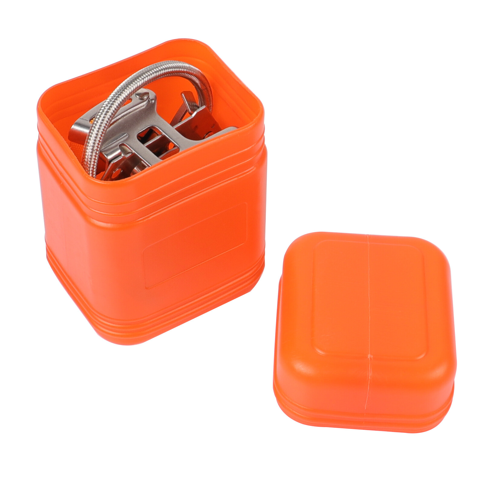 3700W Portable Backpacking Camping Gas Stove +Piezo Ignition Burner Case/Adapter