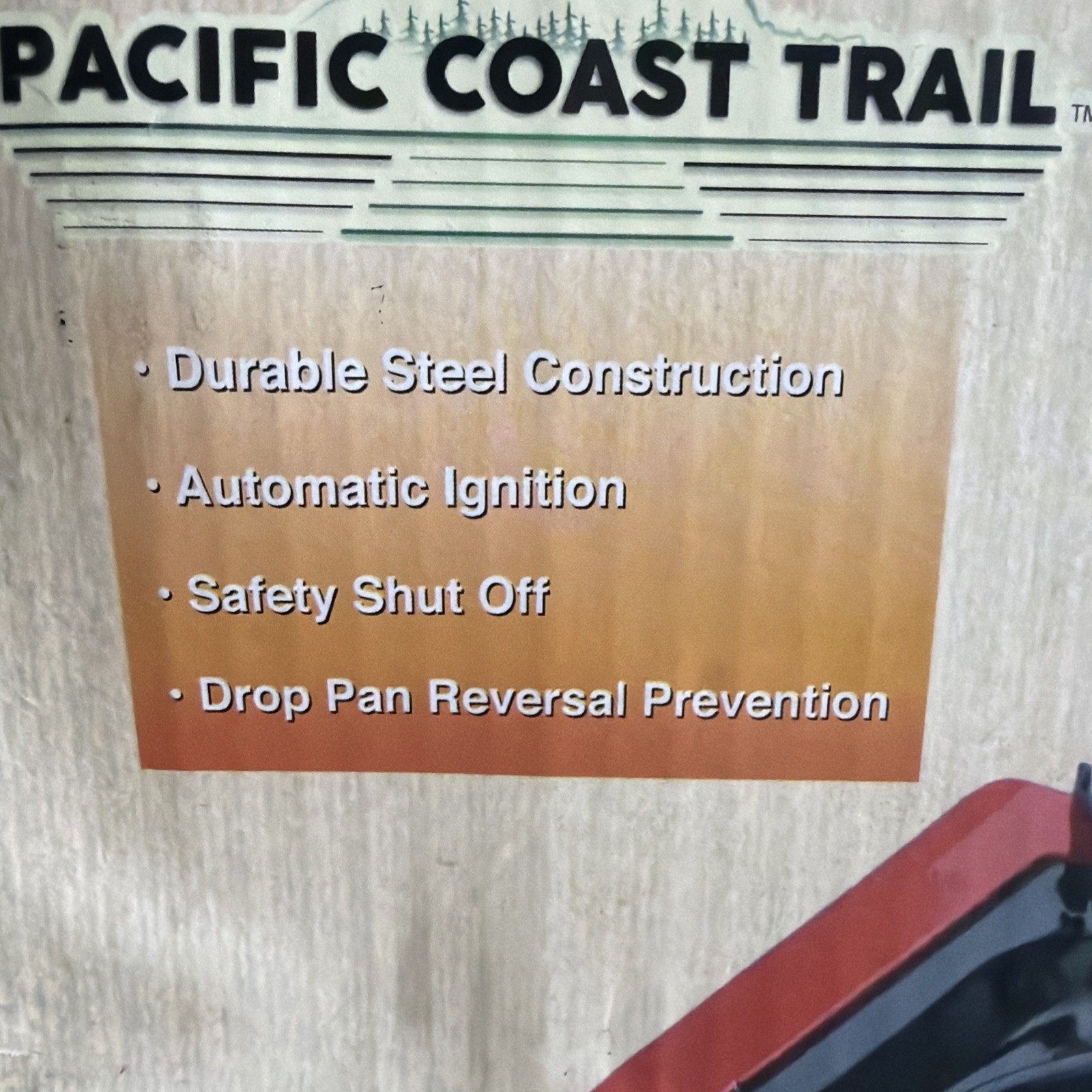 New Pacific Coast Trail 10,000 BTU Camp Stove PCT193 Durable Steel Auto Ignition