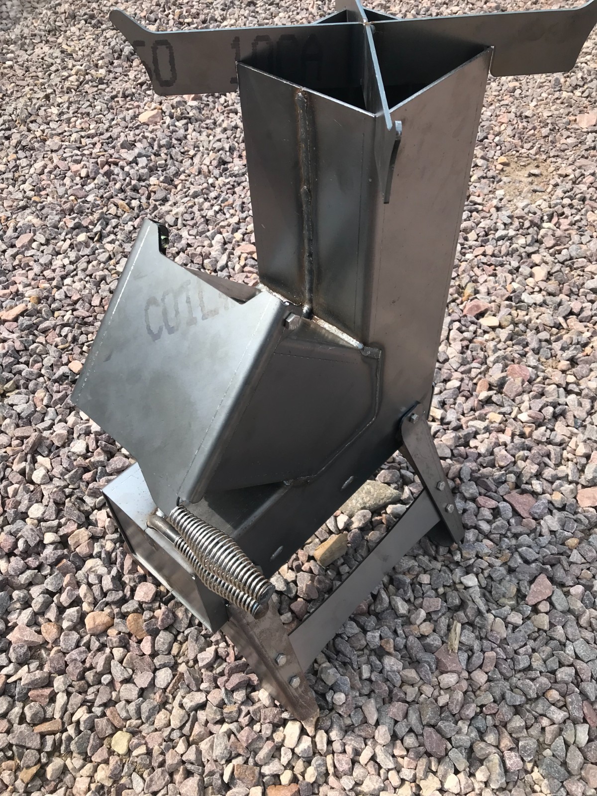 ROCKET STOVE BURNER