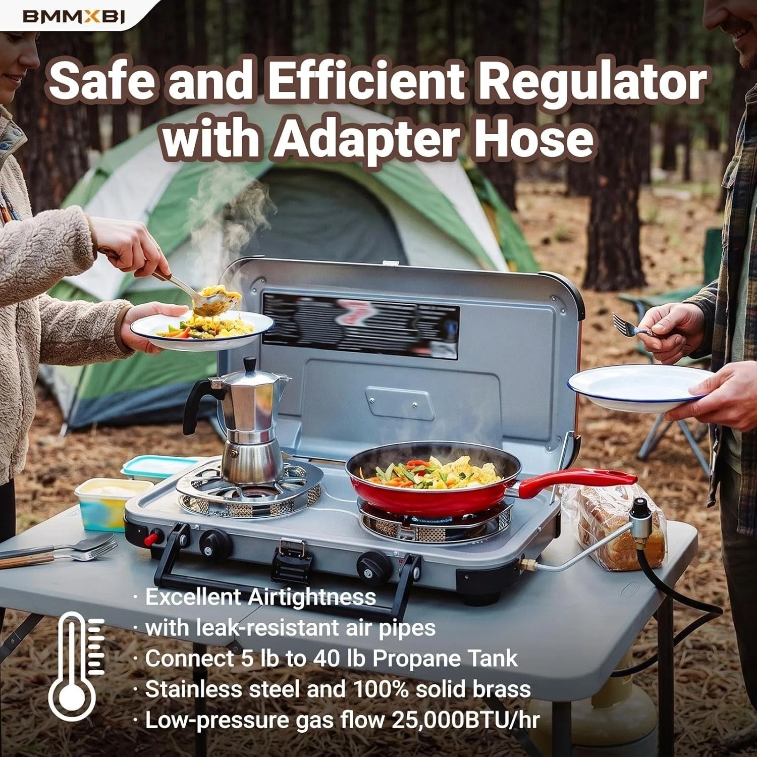 Coleman Grill Stove Regulator & Propane Hose Replacement