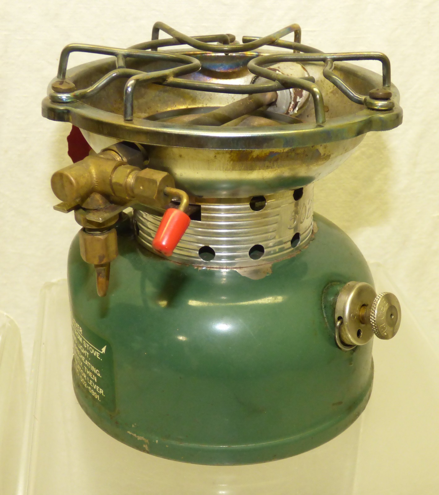 COLEMAN Sportster Single Burner Camping Stove 502-700 w/ Box Vintage 1968 WORKS