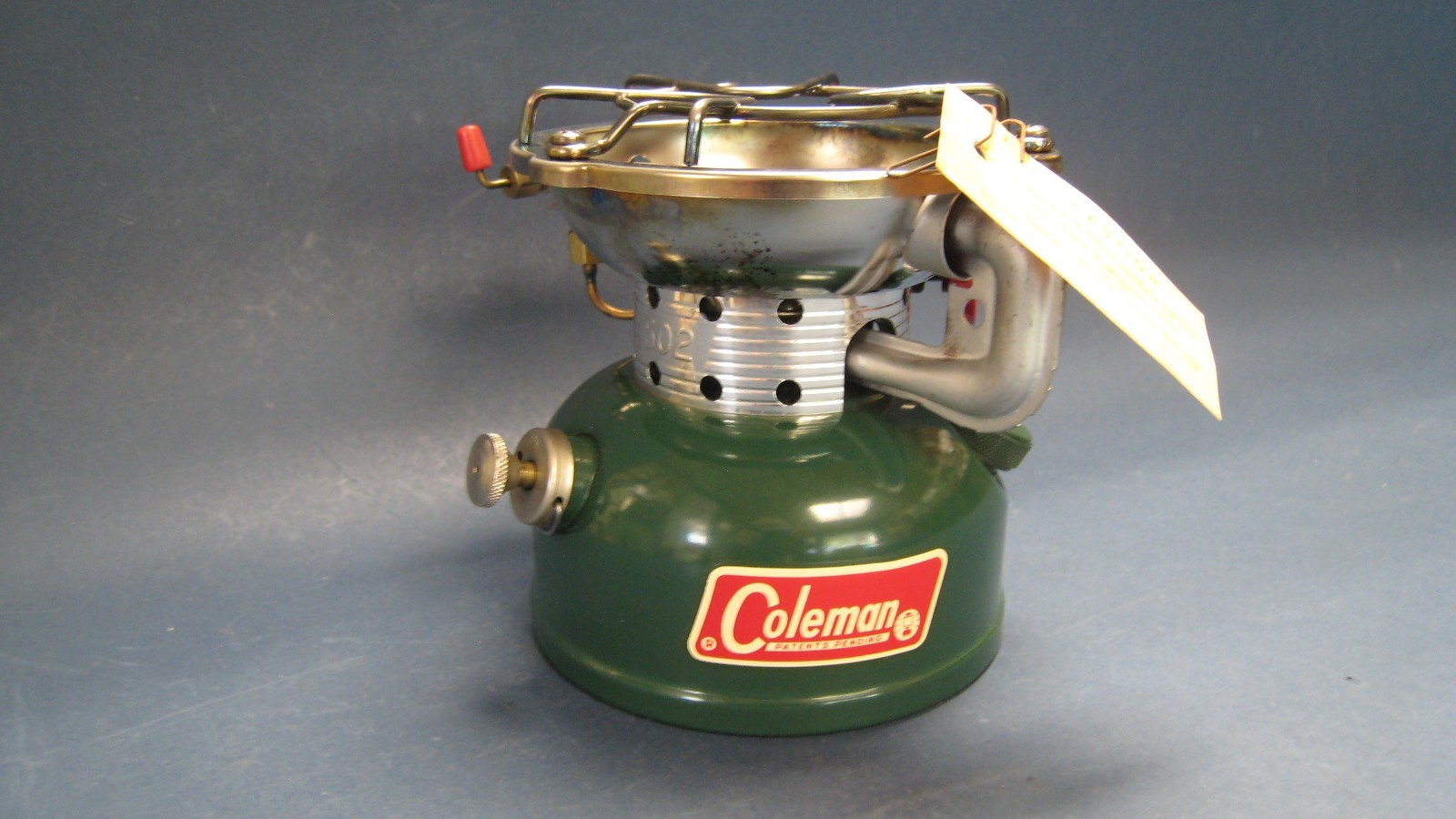Vintage Coleman Sportster 502 Camp Stove w Box & papers Working & Excellent 1965