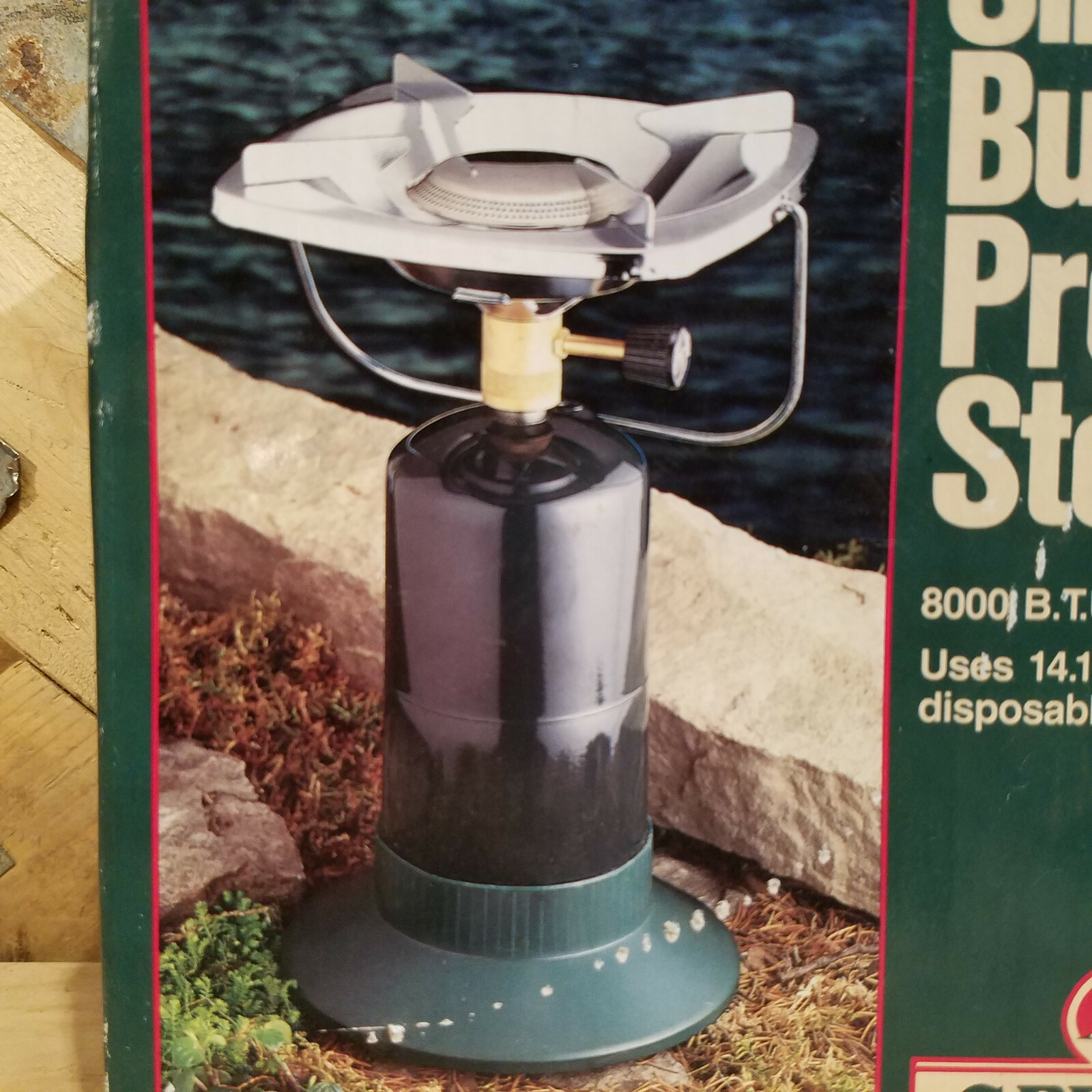 Greatland Single Burner Propane Camp Stove 8000 BTU 7″ Square Swanky Barn