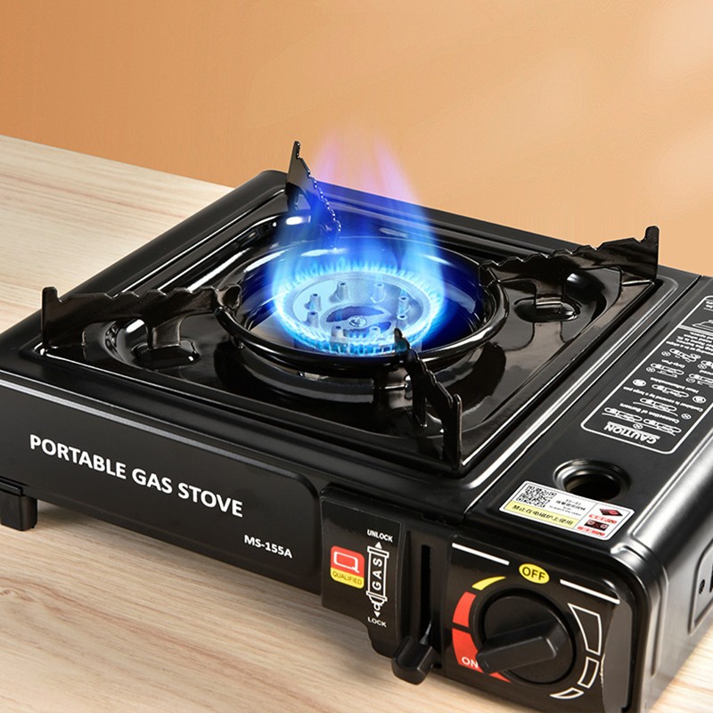 Dual Fuel Stove with Butane & Propane Compatibility Portable Camping Stove