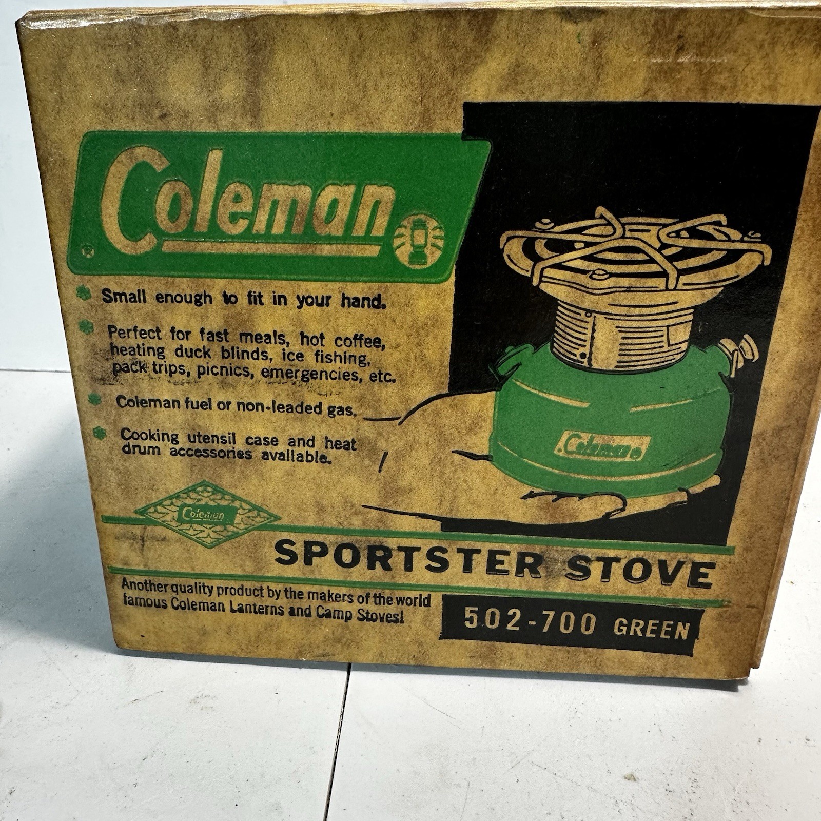 Vintage Coleman 502 Camp Stove Set