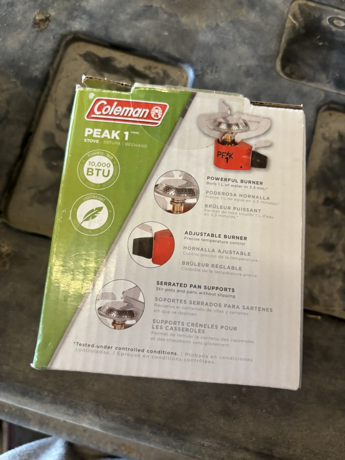 Coleman Peak One Butane/Propane Portable Stove – Multicolor (2000038017)